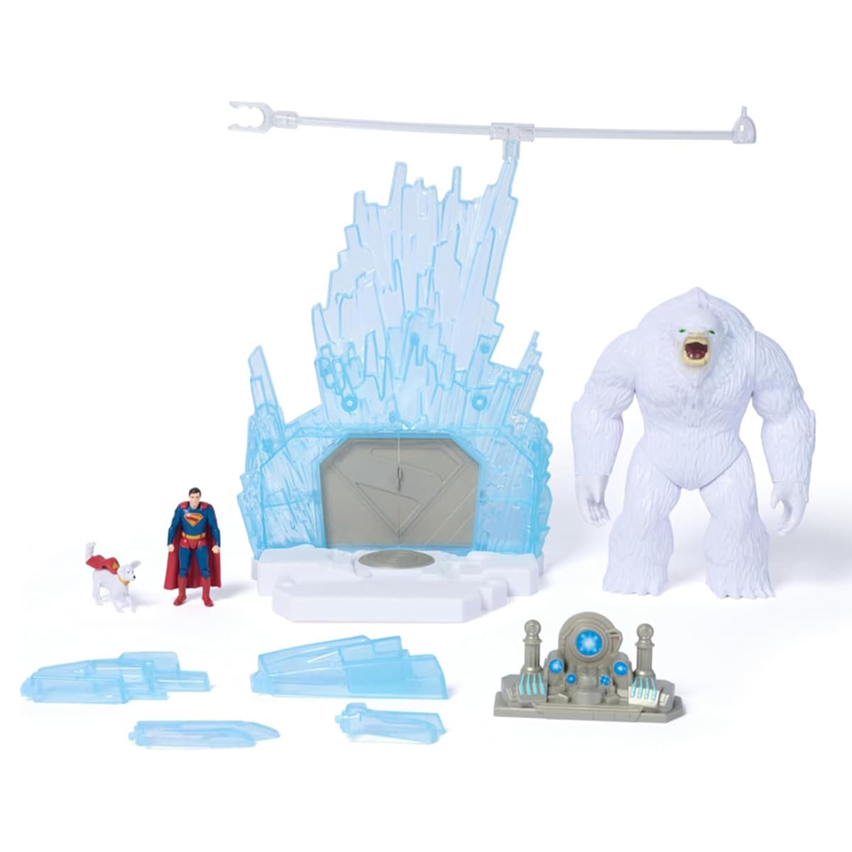 DC Comics Superman Fortress of Solitude Battle Playset Unisex, 5-7 Years