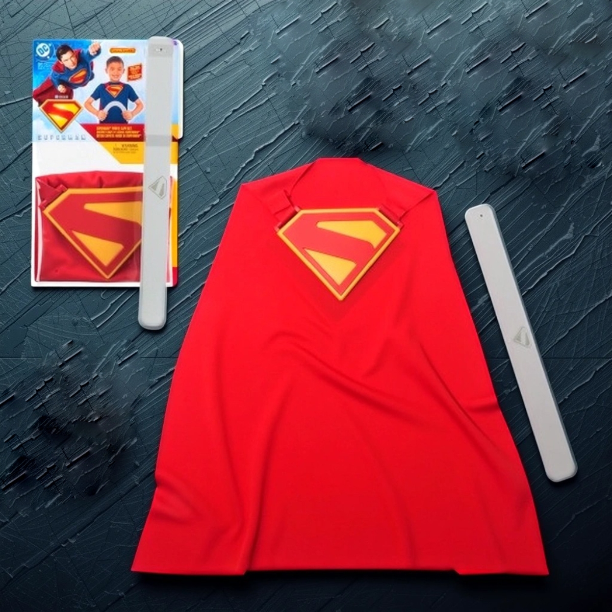 DC Comics Superman Power Cape Set Unisex, 5-7 Years
