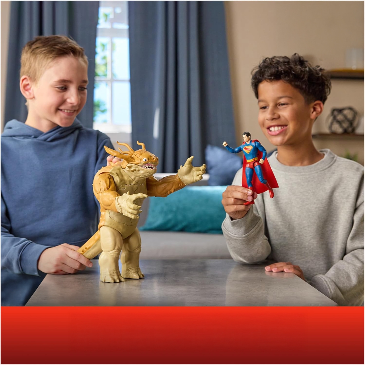 DC Comics Superman vs Kaiju Slime Battle Action Figure Unisex, 5-7 Years