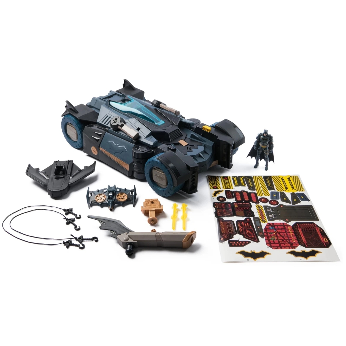 DC Comics Ultimate Transforming Batmobile Playset Unisex, 5-7 Years