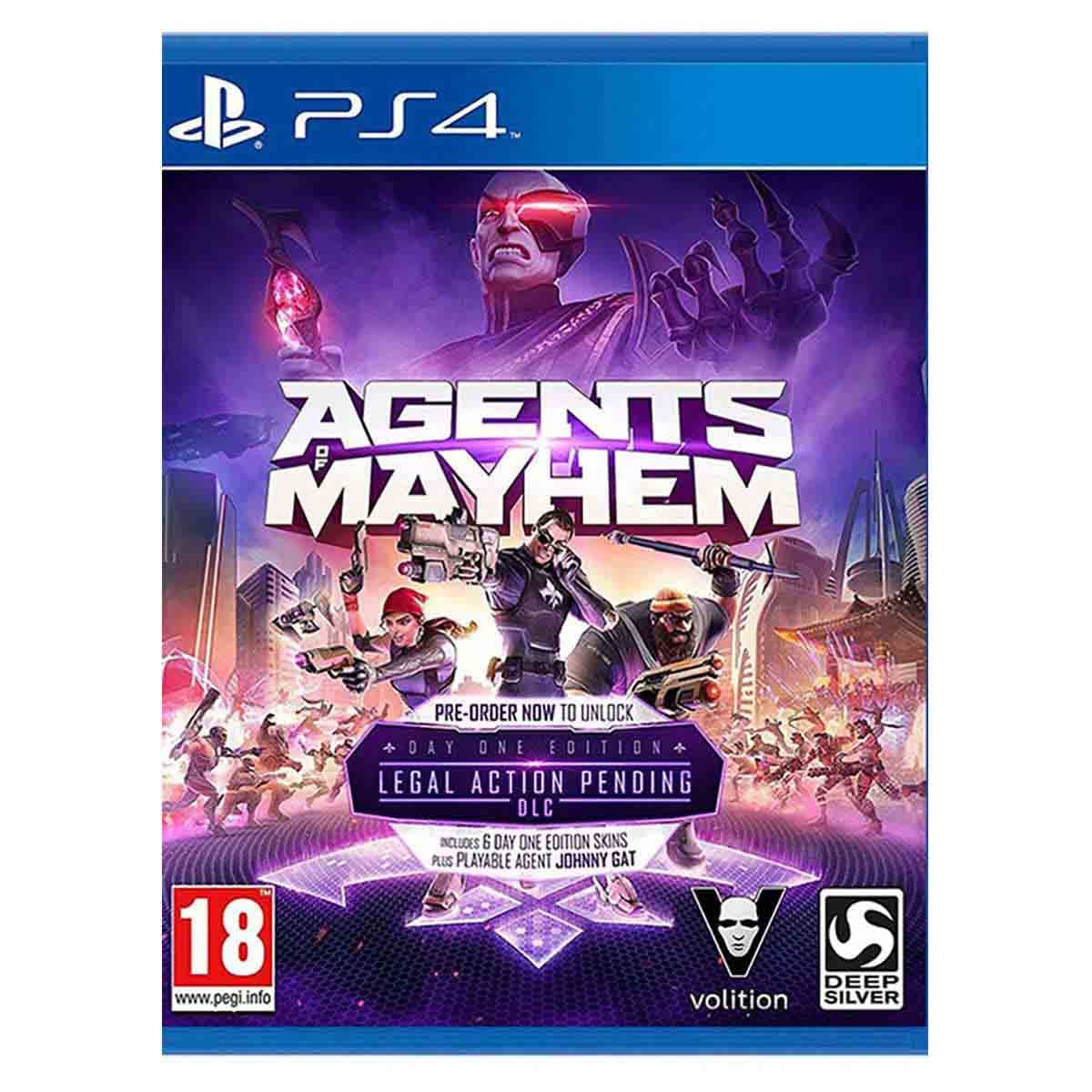Deep Silver Agents of Mayhem (International Version) Video Game for PlayStation 4