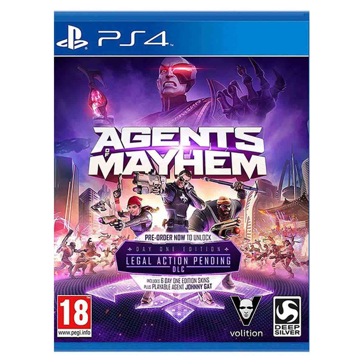 Deep Silver Agents of Mayhem (International Version) Video Game for PlayStation 4
