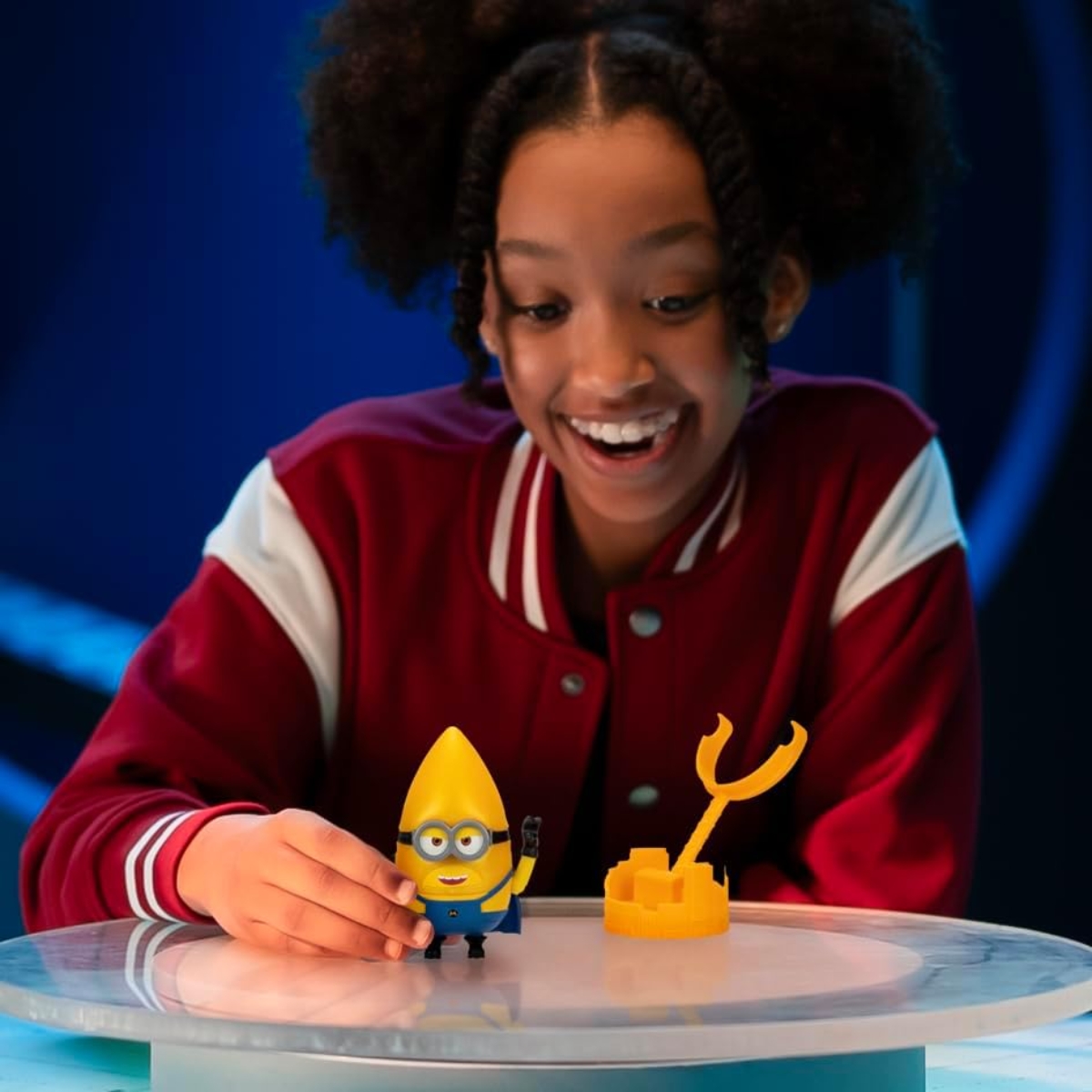 Despicable Me 4 Launch & Crash 4″ Mega Minion Gus Playset Unisex, 5-7 Years