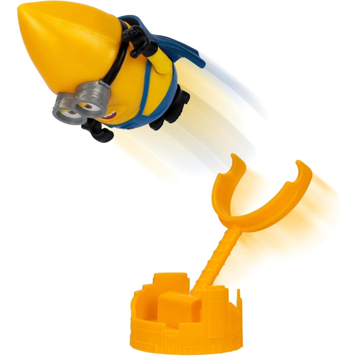 Despicable Me 4 Launch & Crash 4″ Mega Minion Gus Playset Unisex, 5-7 Years