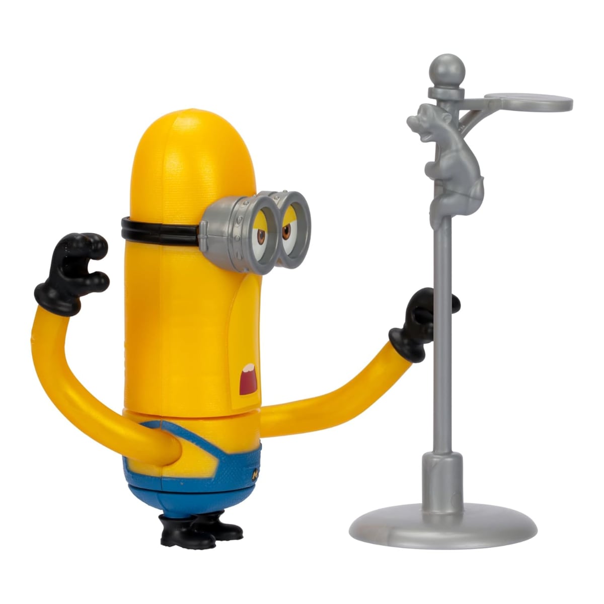 Despicable Me 4 Wild Spinning 4″ Mega Minion Tim Playset Unisex, 5-7 Years