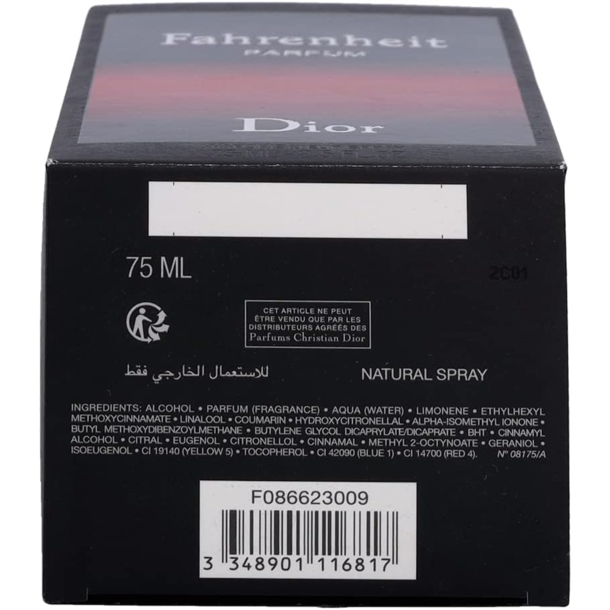 Dior Fahrenheit Parfum for Men
