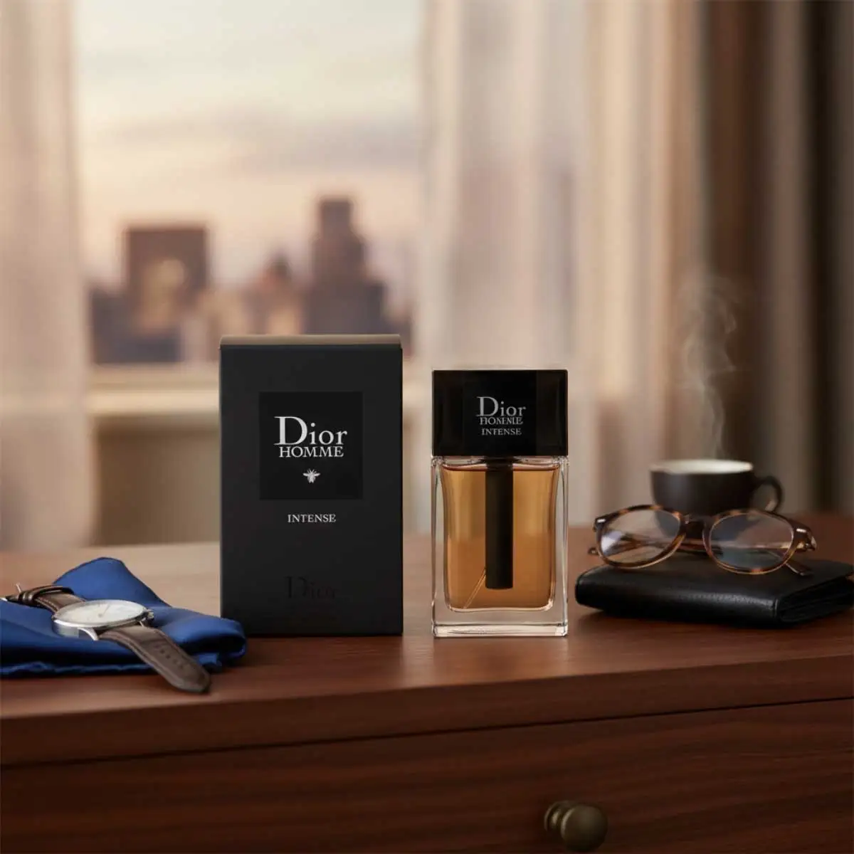 ديور هوم إنتنس مع شانيل بلو دي شانيل باريس عطر أو دو بارفيوم للرجال، باقة