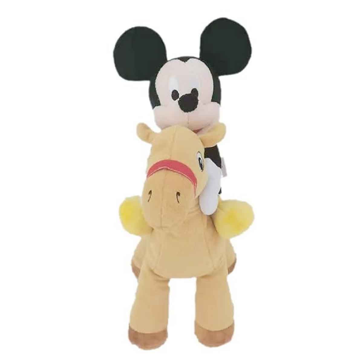 Disney 13″ Mickey On Camel Plush Toy Unisex, 3-4 Years