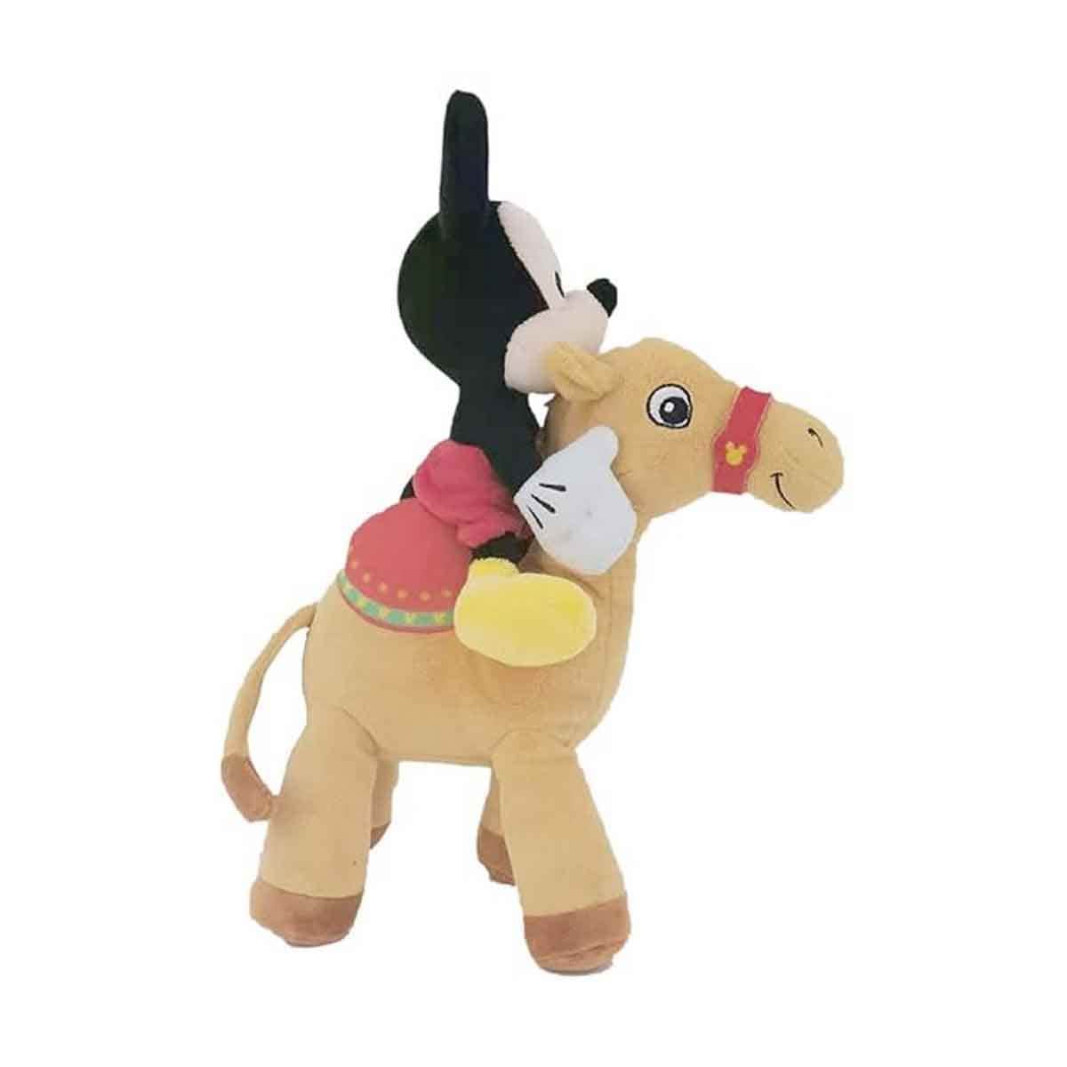 Disney 13″ Mickey On Camel Plush Toy Unisex, 3-4 Years