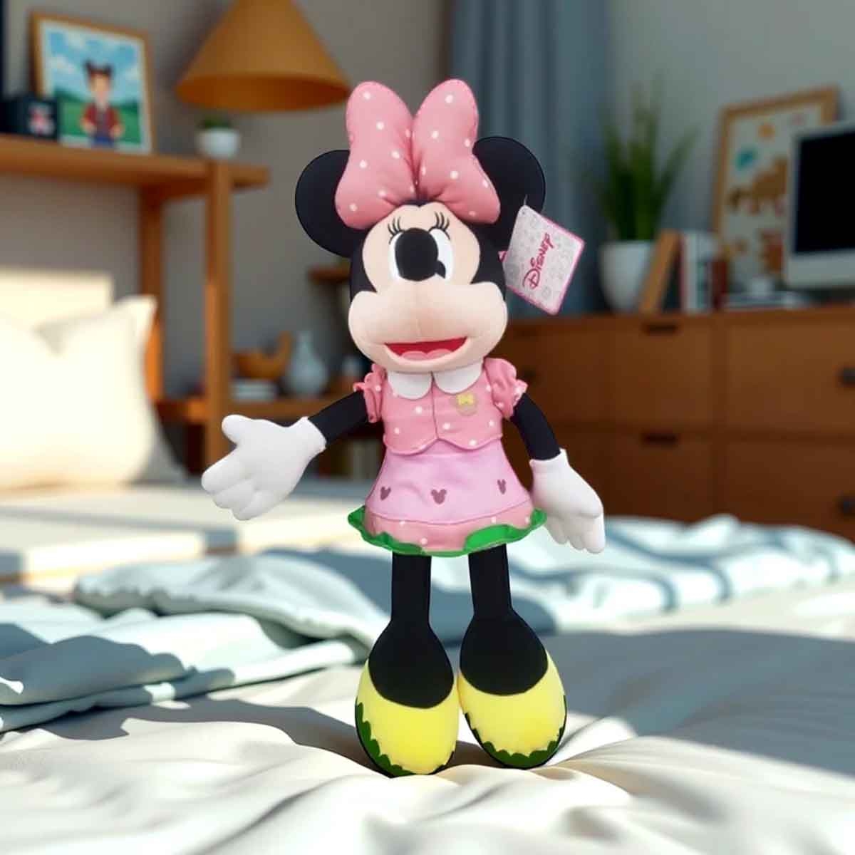 Disney 17″ Minnie Strawberies Plush Toy Girls, 3-4 Years