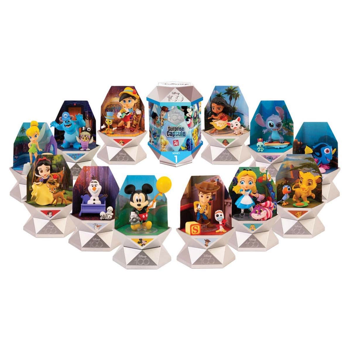 Disney 19551 Surprise Capsule Series 1 Assorted Action Figure Unisex, 3-4 Years