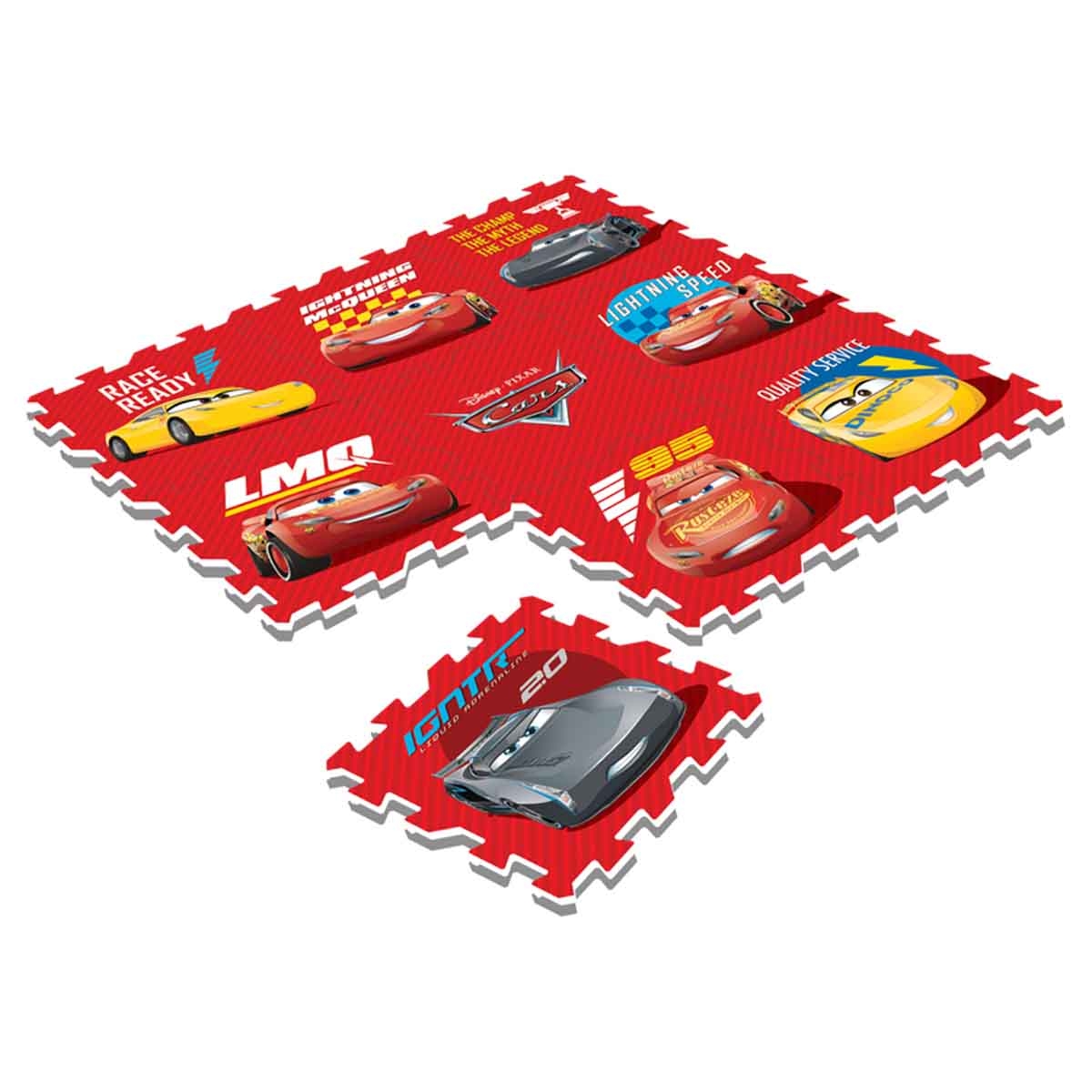 ديزني كارز حصيرة EVA مترابطة للأولاد، 3-4 سنوات