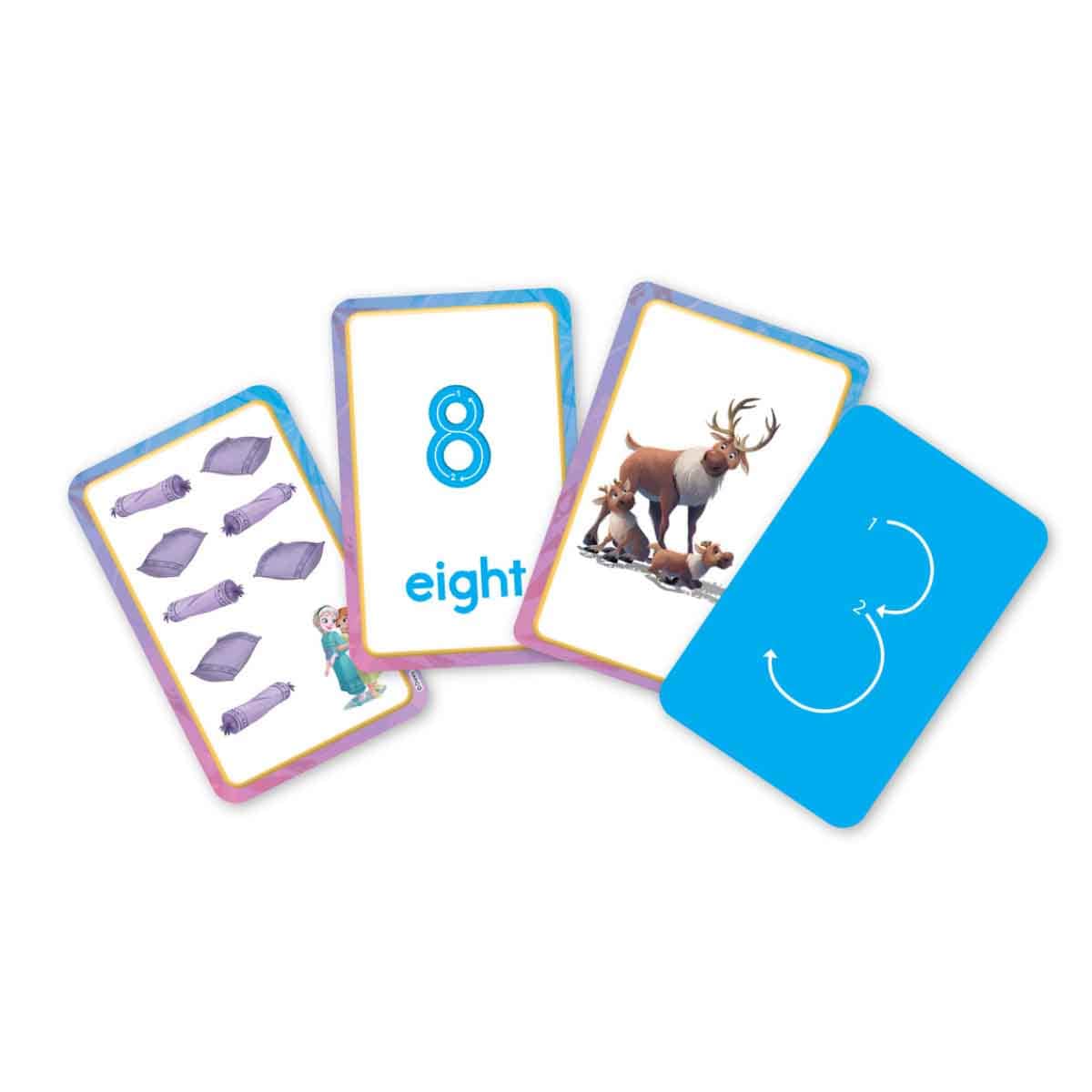 Disney Learning Frozen1 28 Counting Flash Card Unisex, 5-7
