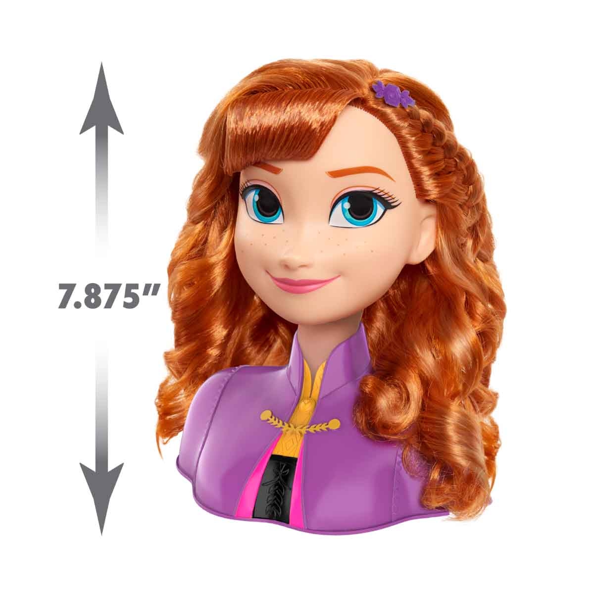 Disney Frozen 2 Basic Anna Styling Head Girls, 3-4 Years