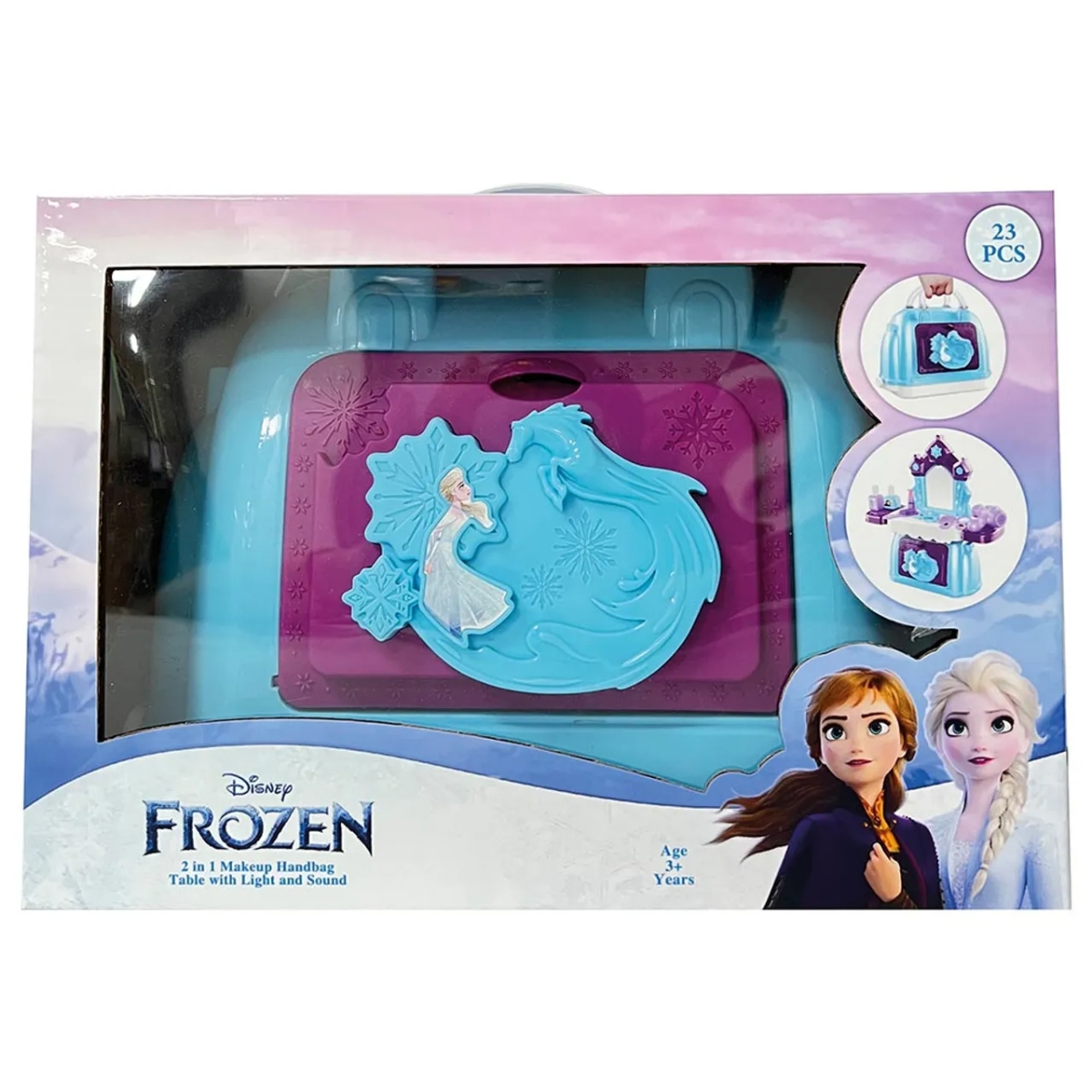 Disney Frozen 2-in-1 Frozen Makeup Handbag Playset Girls, 3-4 Years