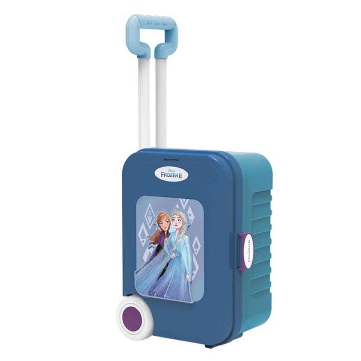 ديزني فروزن 2 طقم مطبخ 3 في 1 مع حقيبة بعجلات للجنسين، 3-4 سنوات