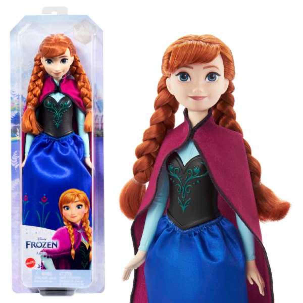 Disney Frozen Anna Core Fashion Doll Girls, 3-4 Years
