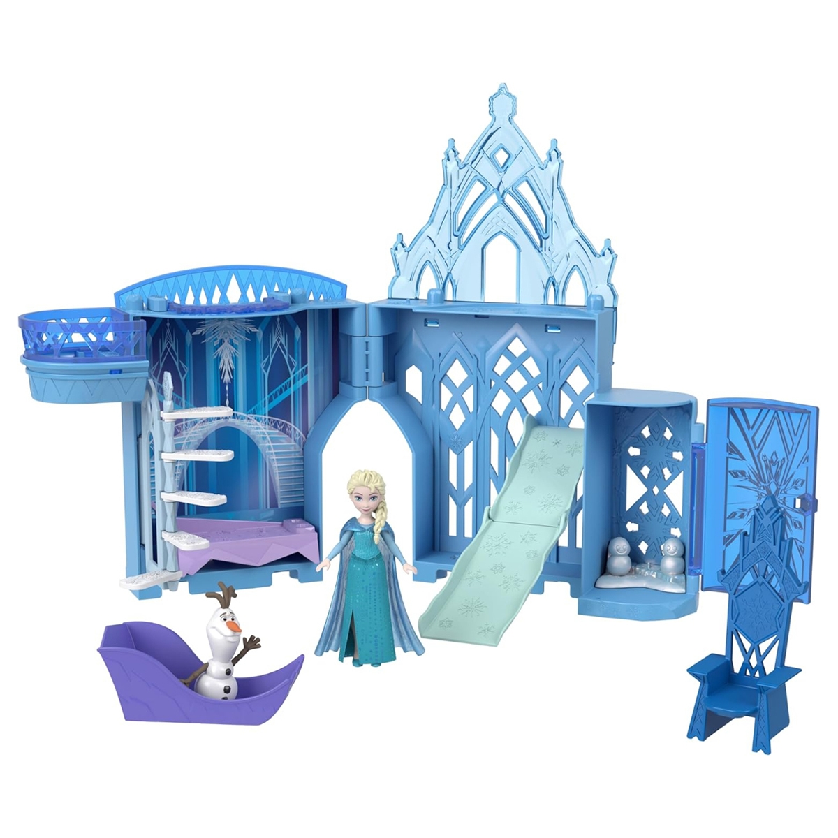 Disney Frozen Elsa Stacking Castle Dollhouse Playset Girls, 3-4 Years