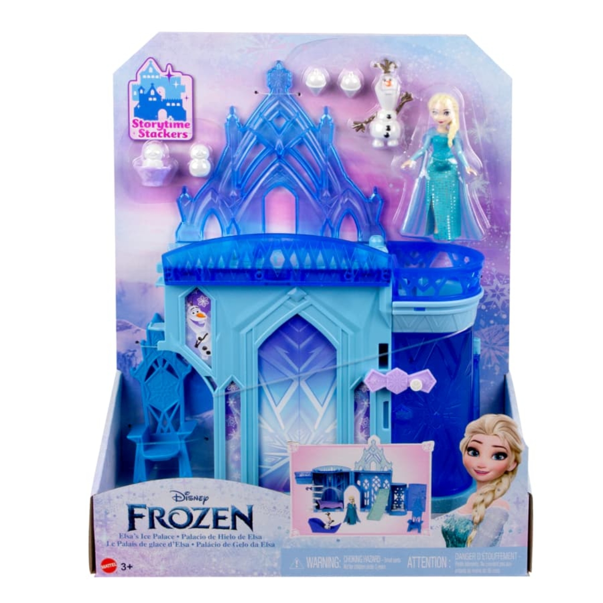 Disney Frozen Elsa Stacking Castle Dollhouse Playset Girls, 3-4 Years