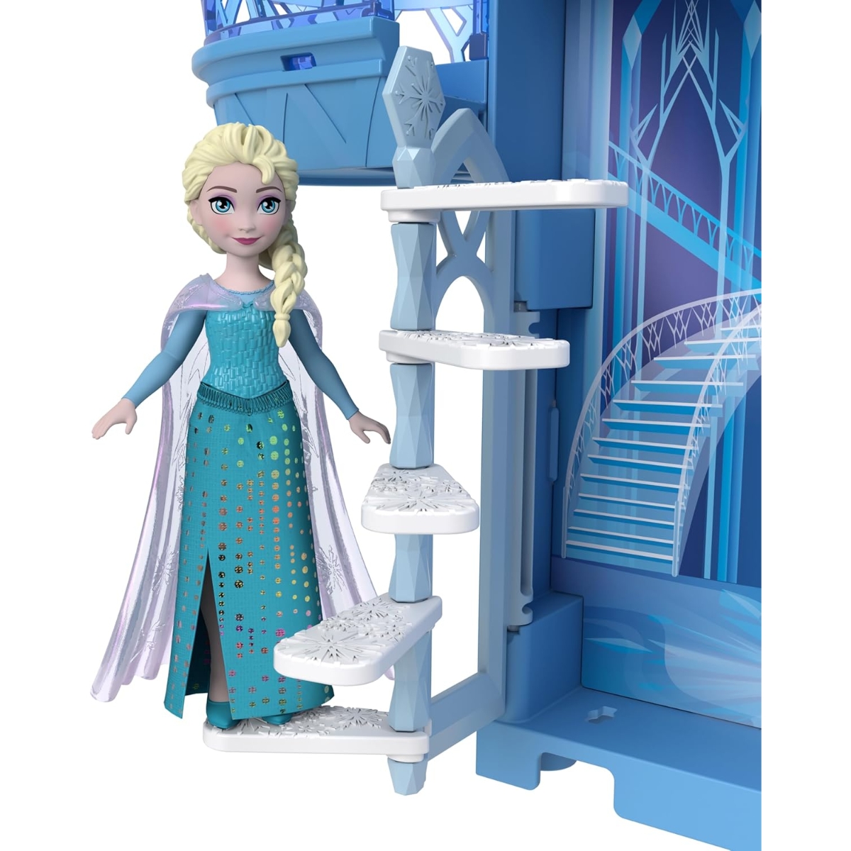 Disney Frozen Elsa Stacking Castle Dollhouse Playset Girls, 3-4 Years
