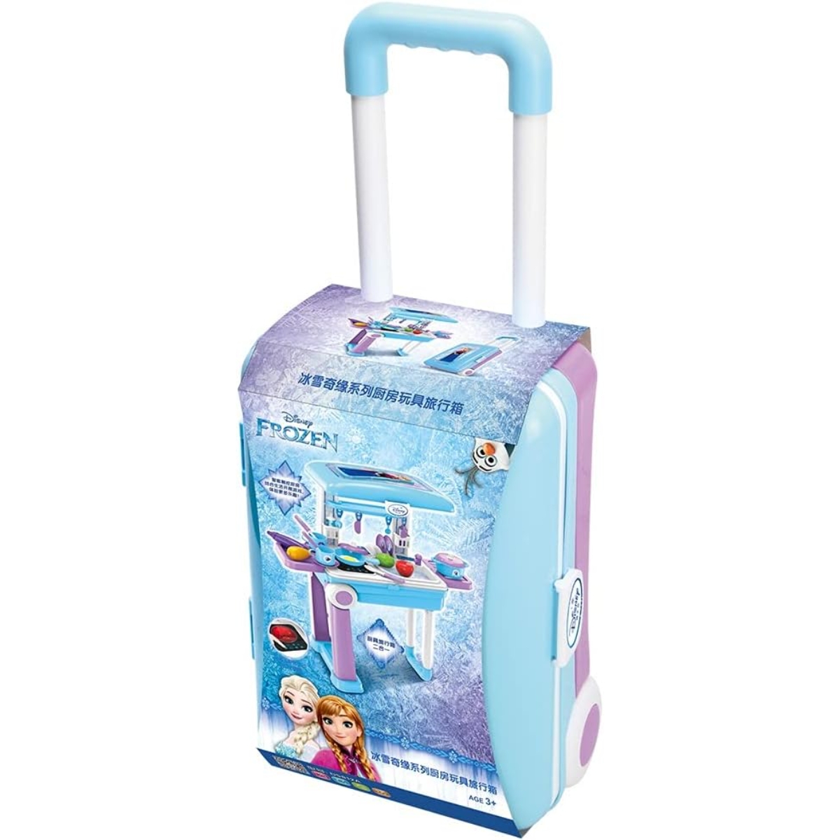 ديزني فروزن مجموعة لعب مطبخ محمول للبنات، 3-4 سنوات