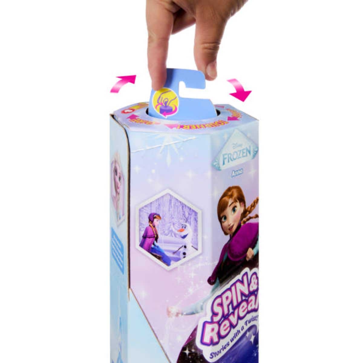 Disney Frozen Spin & Reveal Anna Fashion Doll Girls, 3-4 Years