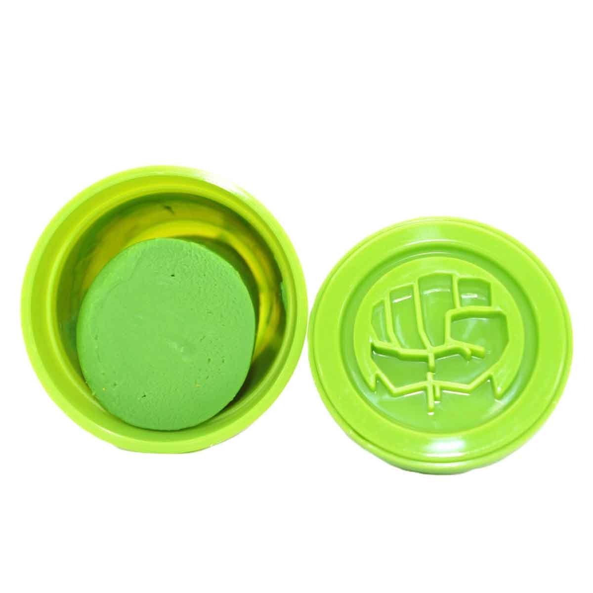 Marvel Avengers Hulk 3 oz. Dough with Figure Stamper Unisex, 3-4 Years