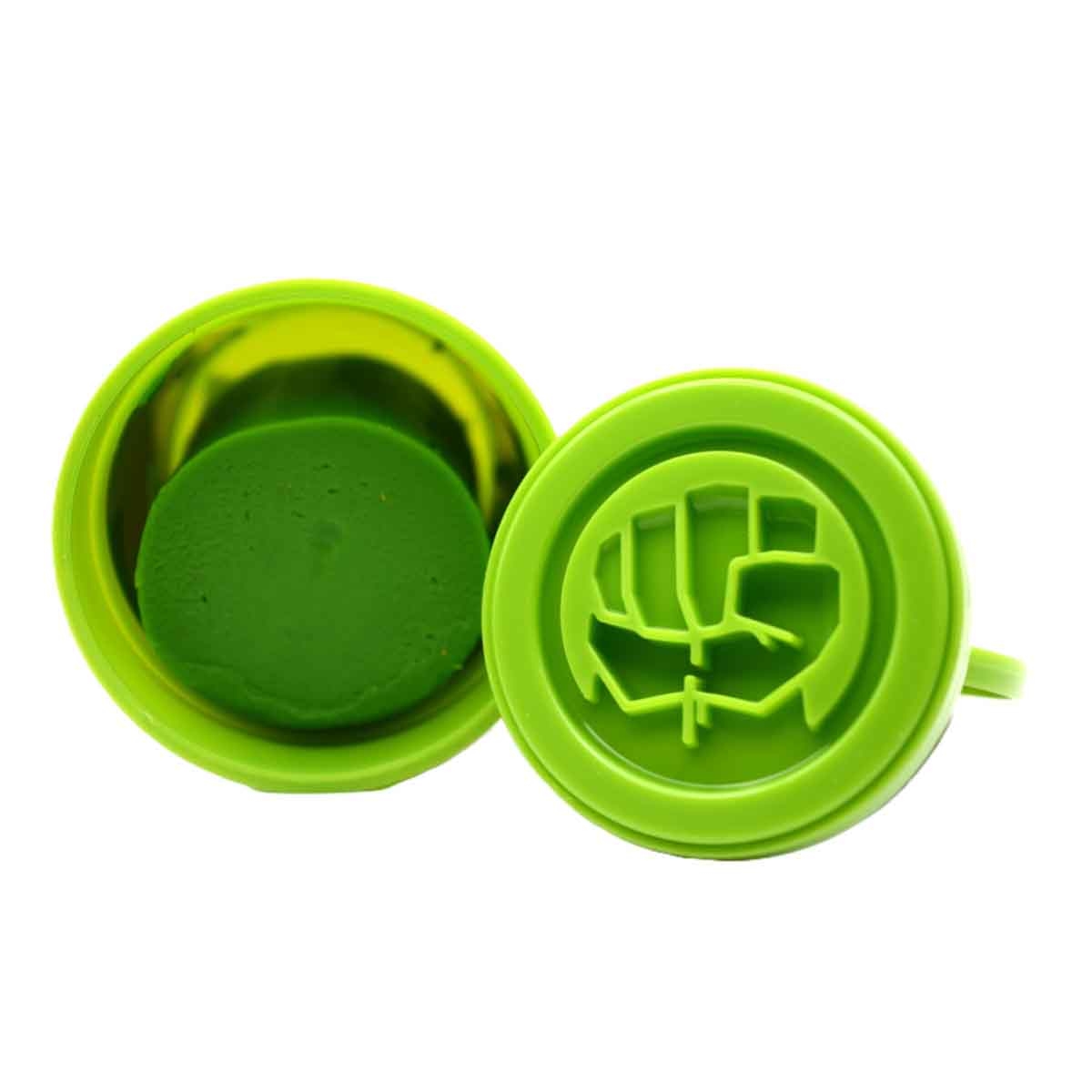 Marvel Avengers Hulk 3 oz. Dough with Figure Stamper Unisex, 3-4 Years