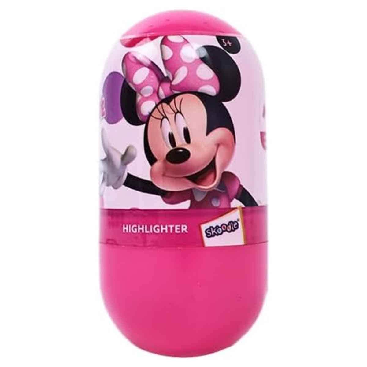 Disney Junior Minnie Wobbler Highlighter with Backer Card Unisex, 3-4 Years