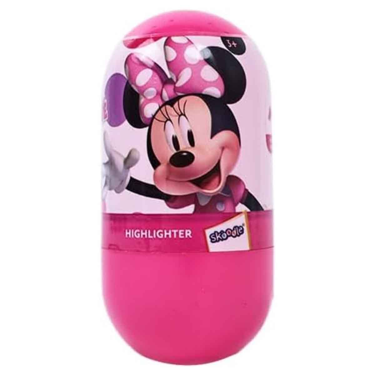 Disney Junior Minnie Wobbler Highlighter with Backer Card Unisex, 3-4 Years