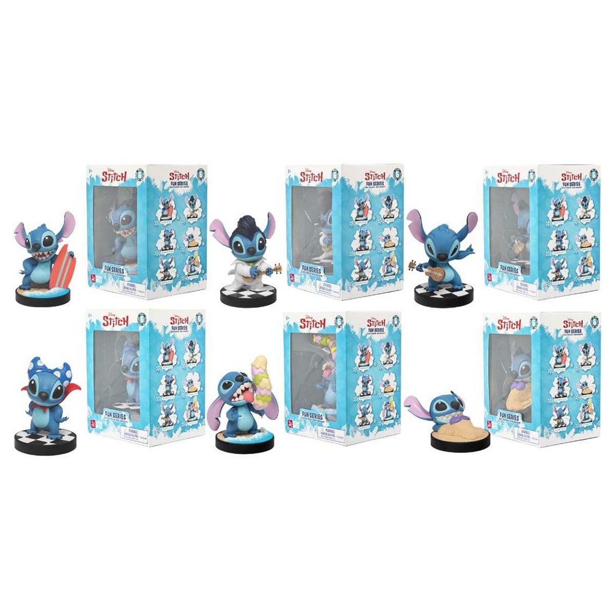 Disney Lilo And Stitch Fun Series with Window Box Assorted Action Figure Unisex, 8-10 Years