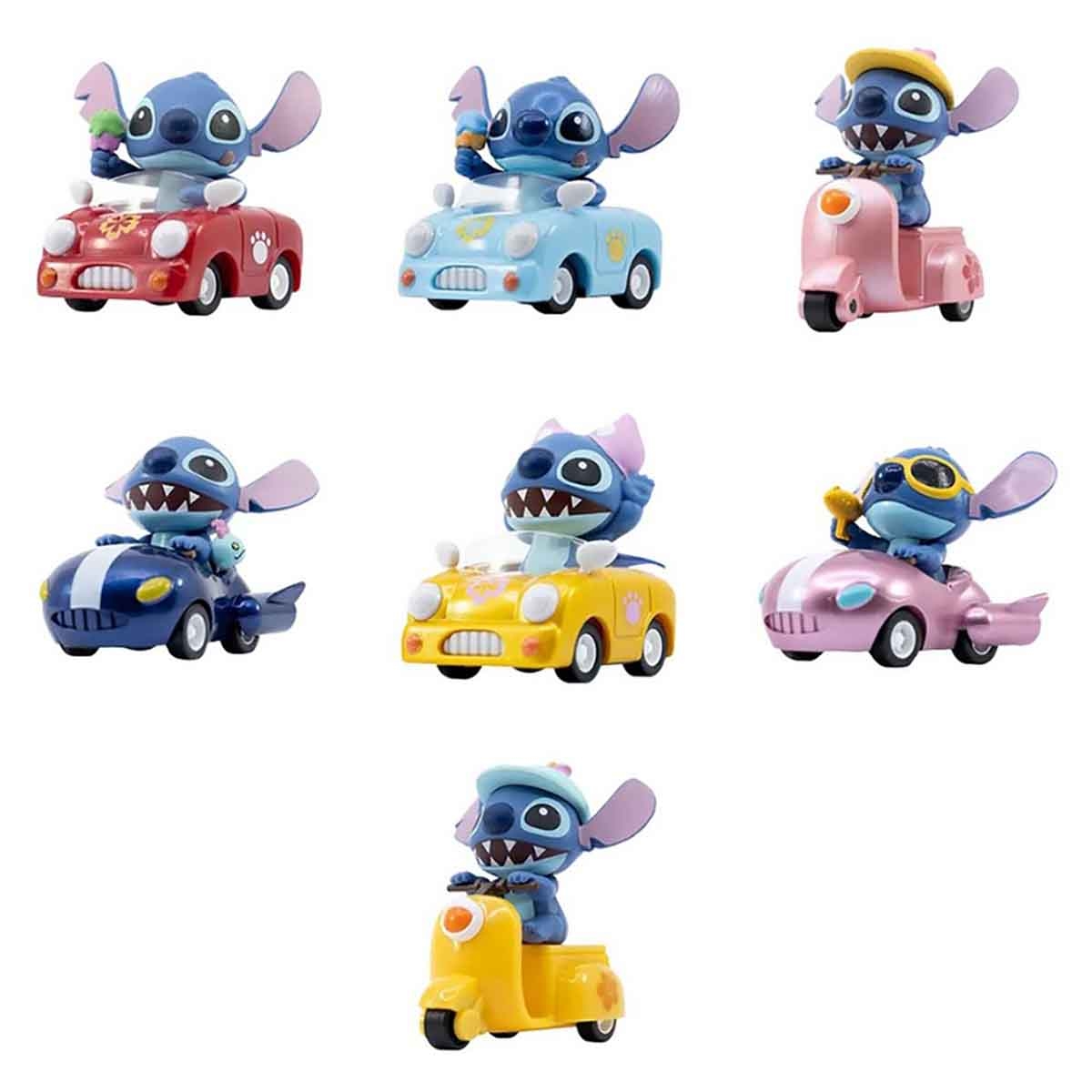 Disney Stitch 2" Zoom Hero Assorted Pullback Unisex, 3-4 Years