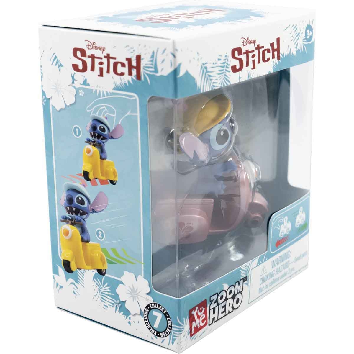 Disney Stitch 2" Zoom Hero Assorted Pullback Unisex, 3-4 Years