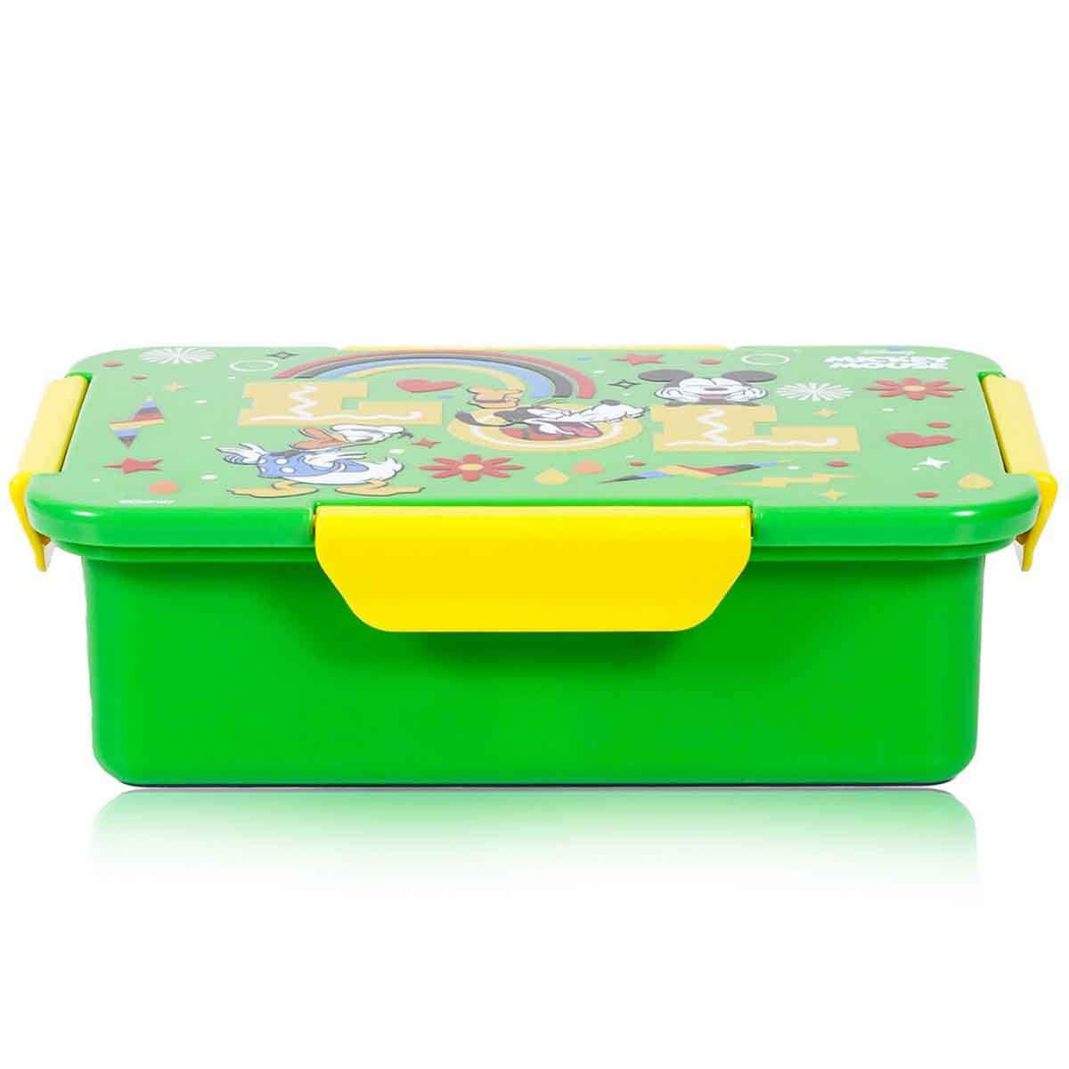 Eazy Kids Disney LOL Mickey Mouse 1/2/3/4-Compartment Convertible Bento Lunch Box