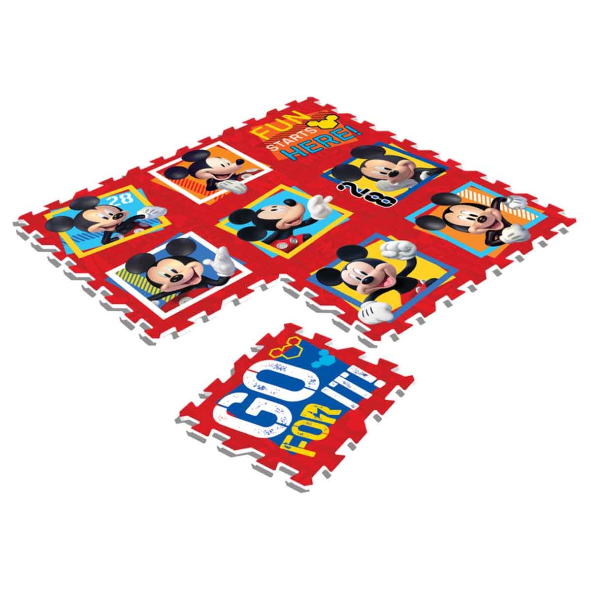 Disney Mickey Mouse Interlocking EVA Mat Boys, 3-4 Years