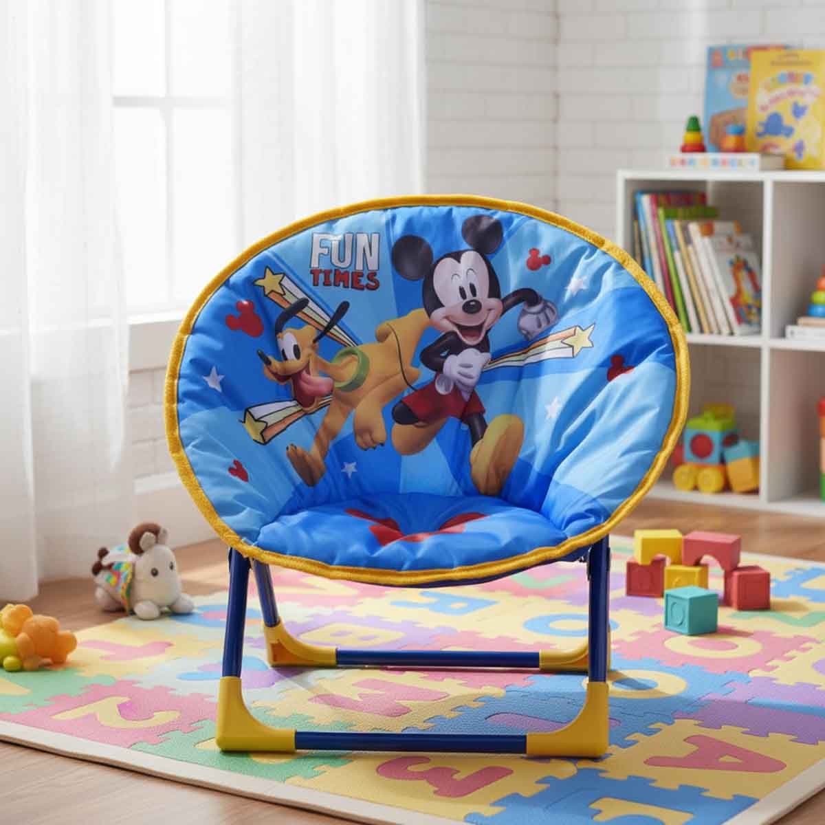 Disney Mickey Mouse Moon Chair Boys, 3-4 Years