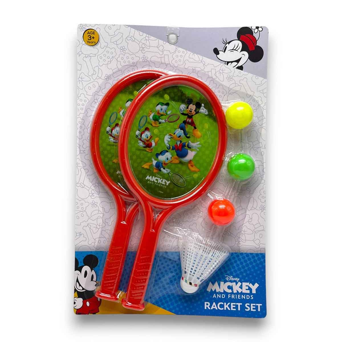 ديزني ميكي ماوس مجموعة مضارب للجنسين من عمر 3-4 سنوات