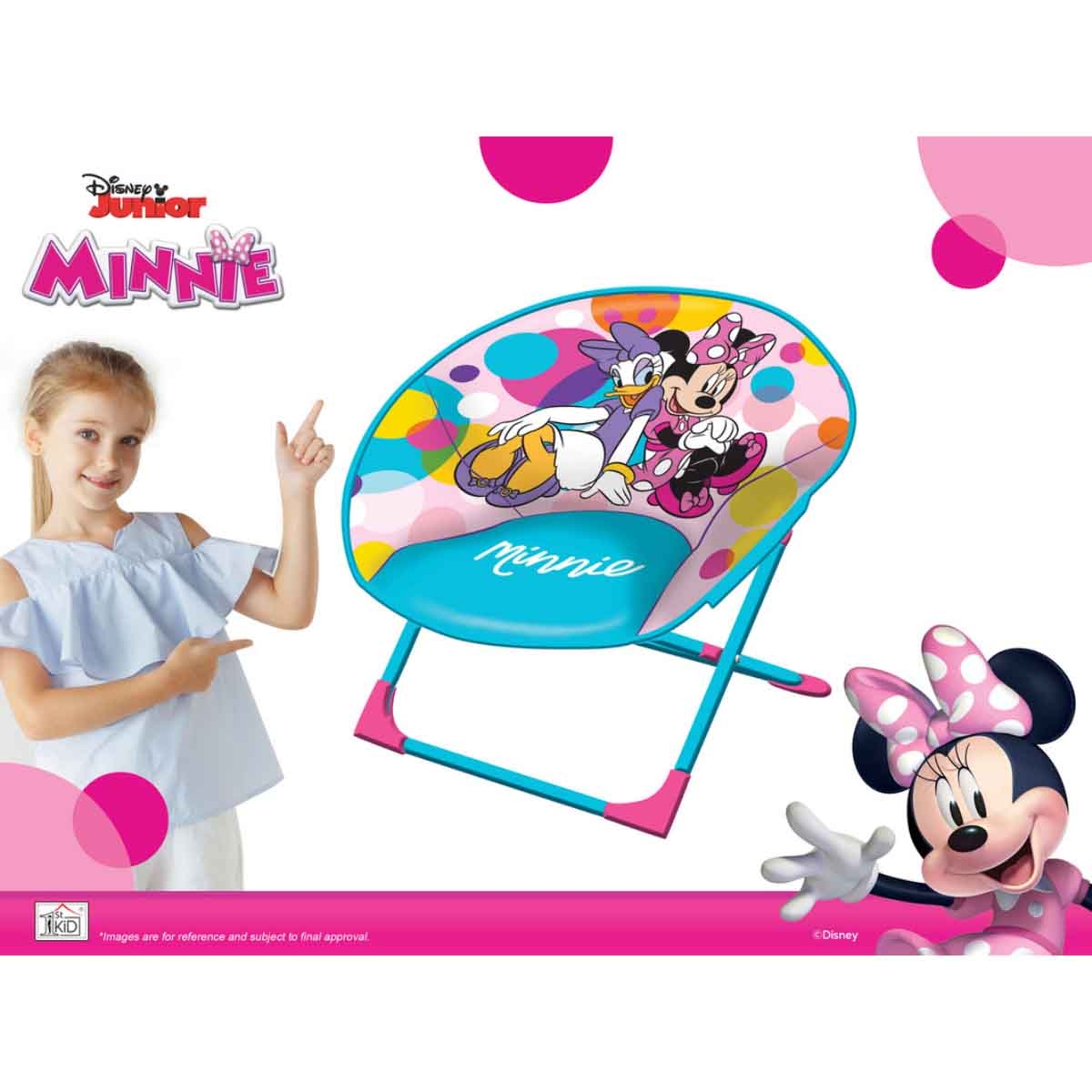 Disney Minnie Mouse Moon Chair Girls, 3-4 Years