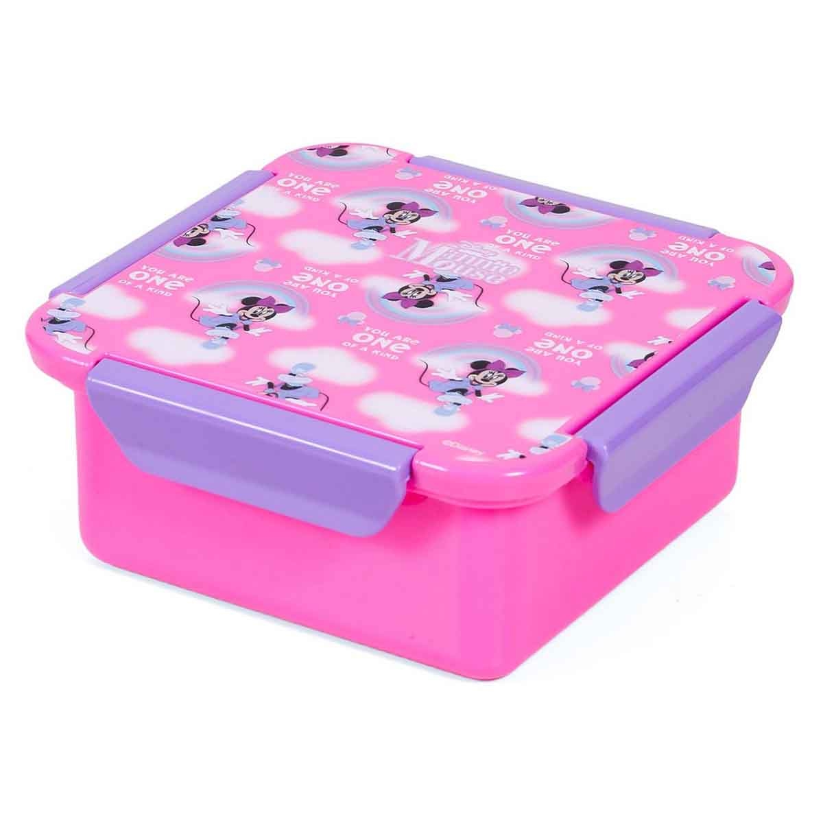 Eazy Kids Disney 650ml Minnie Mouse Snack/Lunch Box