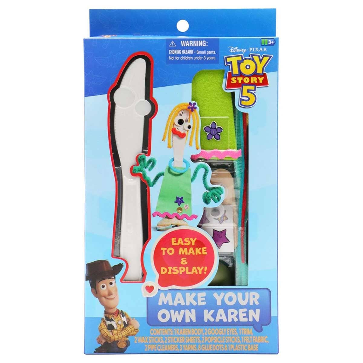 Disney Pixar Toy Story Make Your Own Karen Set Unisex, 3-4 Years