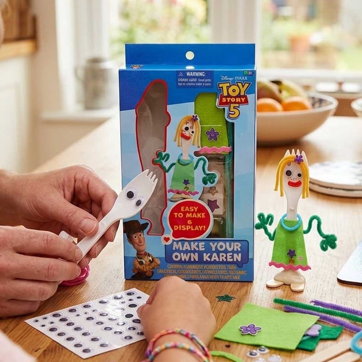 Disney Pixar Toy Story Make Your Own Karen Set Unisex, 3-4 Years