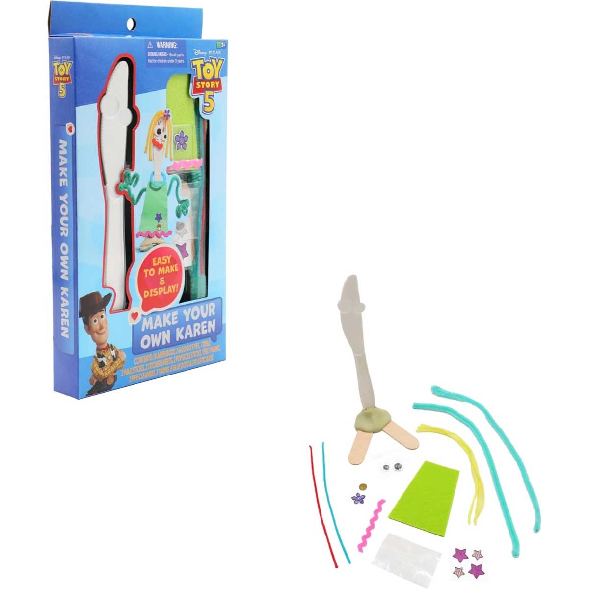 Disney Pixar Toy Story Make Your Own Karen Set Unisex, 3-4 Years