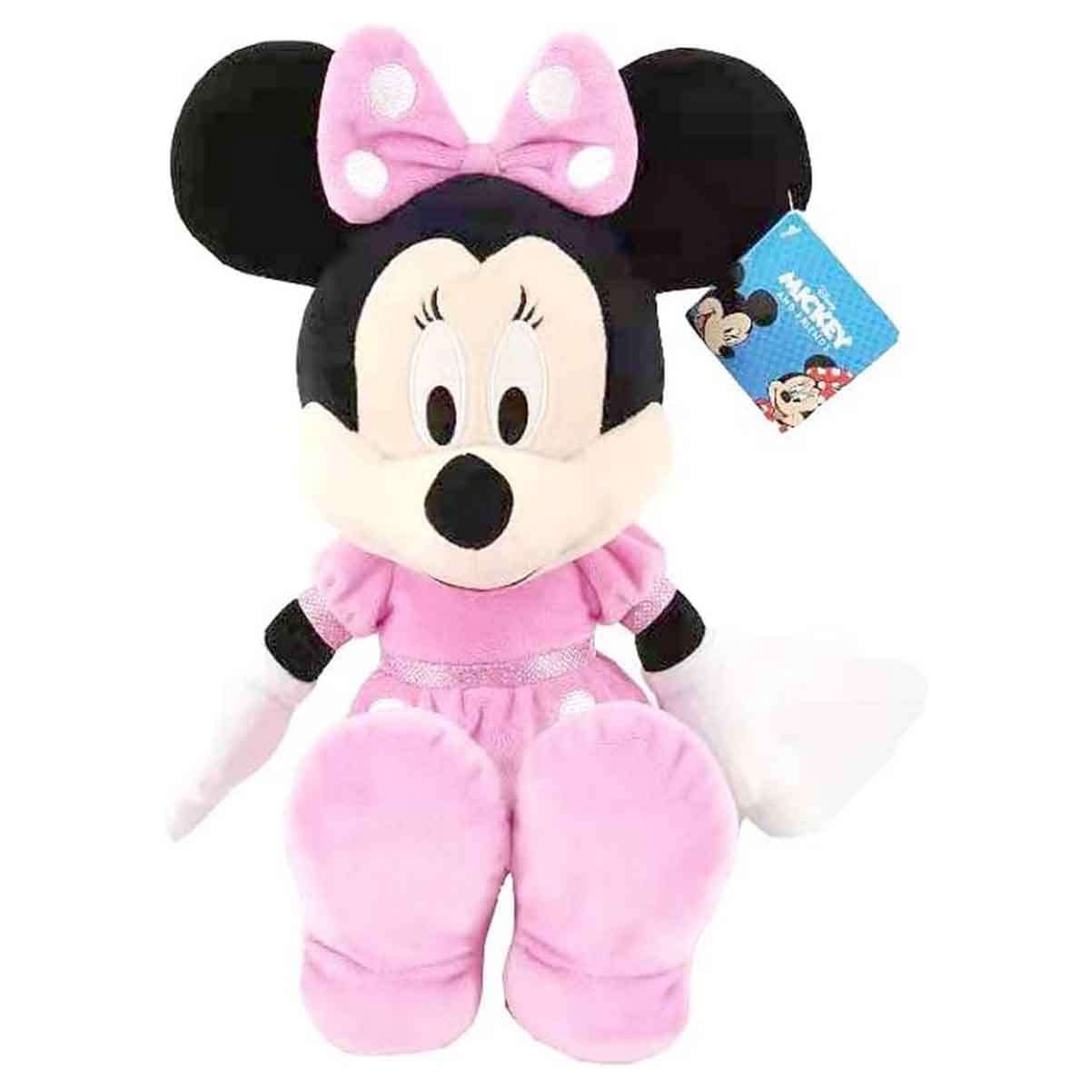 Disney Plush 17″ Mickey Core Large Minnie Plush Toy Unisex, 3-4 Years