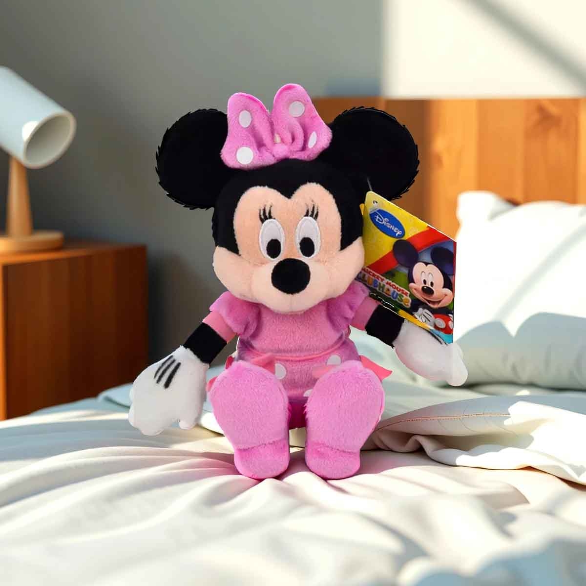 Disney Plush 17″ Mickey Core Large Minnie Plush Toy Unisex, 3-4 Years