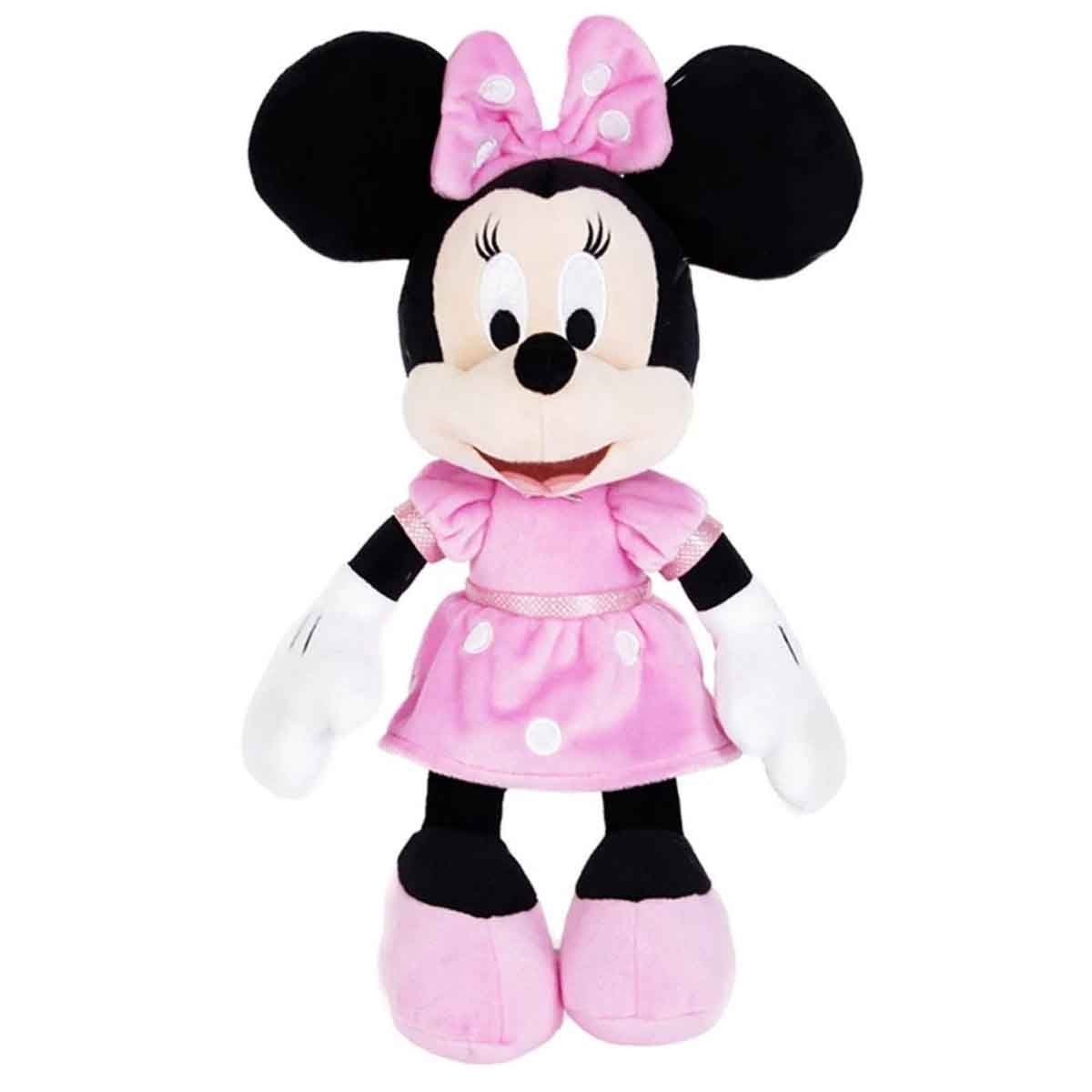 Disney Plush 17″ Mickey Core Large Minnie Plush Toy Unisex, 3-4 Years
