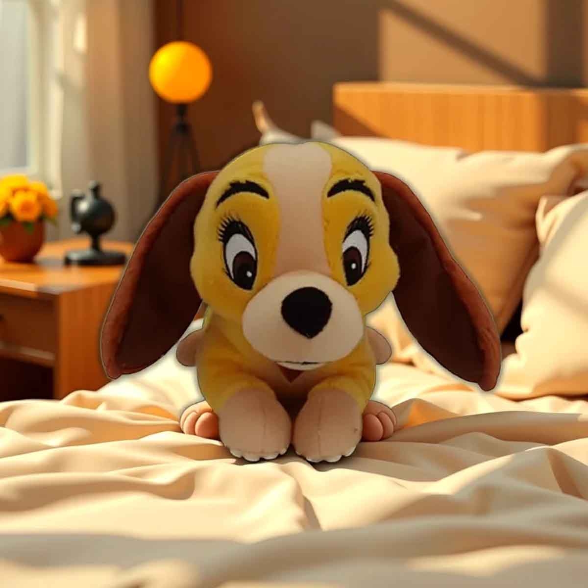 Disney Plush 8″ Animal Core Lady Plush Toy Unisex, 3-4 Years