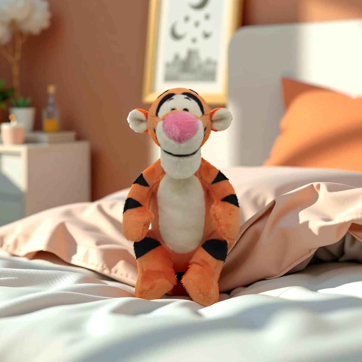 Disney Plush 8″ Winnie Core Tigger Small Plush Toy Unisex, 3-4 Years