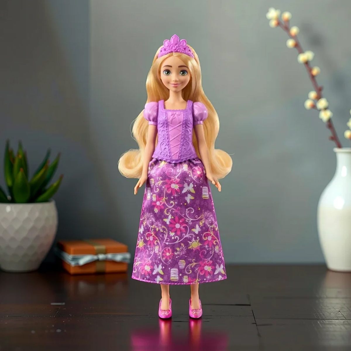 Disney Princess 2-In-1 Stories Rapunzel Fashion Doll Girls, 3-4 Years