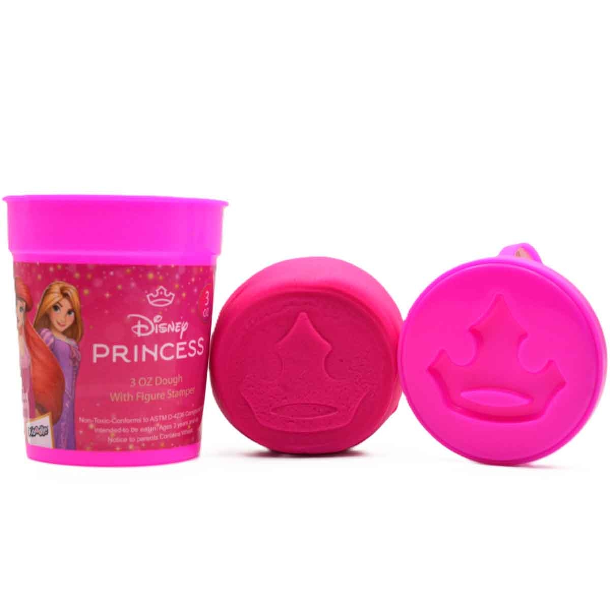 Disney Princess 3 oz. Dough with Figure Stamper Unisex, 3-4 Years