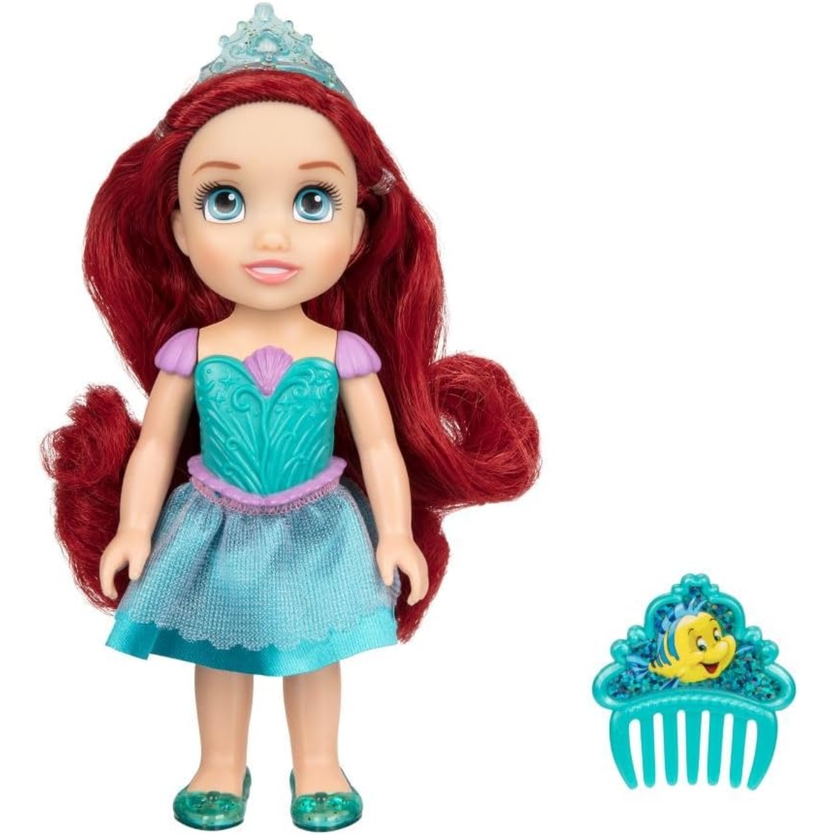 Disney Princess 6" Assorted Petite Baby Doll with Comb Girls, 3-4 Years